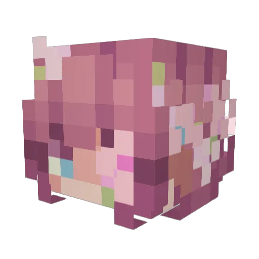 imcloudzx Minecraft avatar head, 3D render