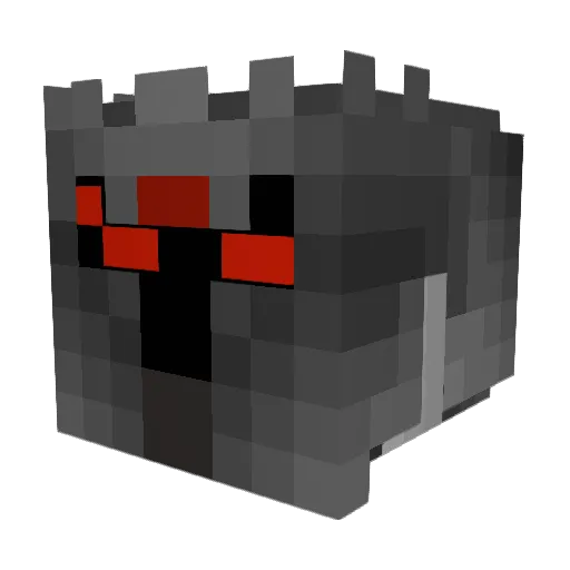 imcs Minecraft avatar head, 3D render