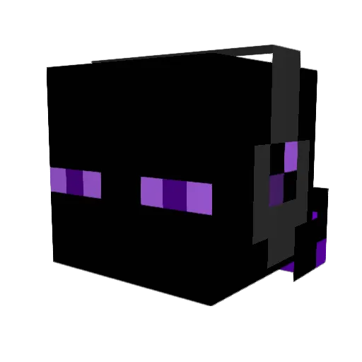 imdarren13 Minecraft avatar head, 3D render
