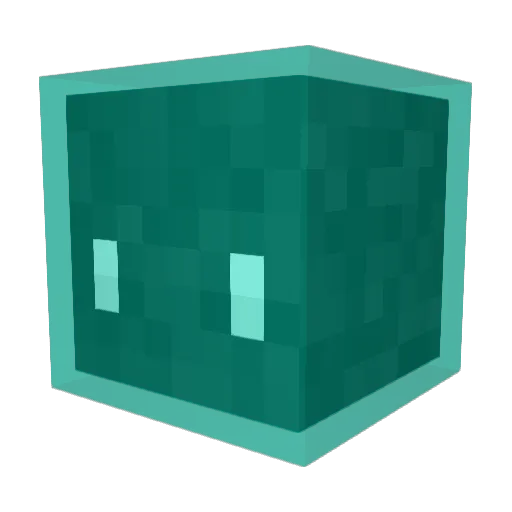 imdawang Minecraft avatar head, 3D render