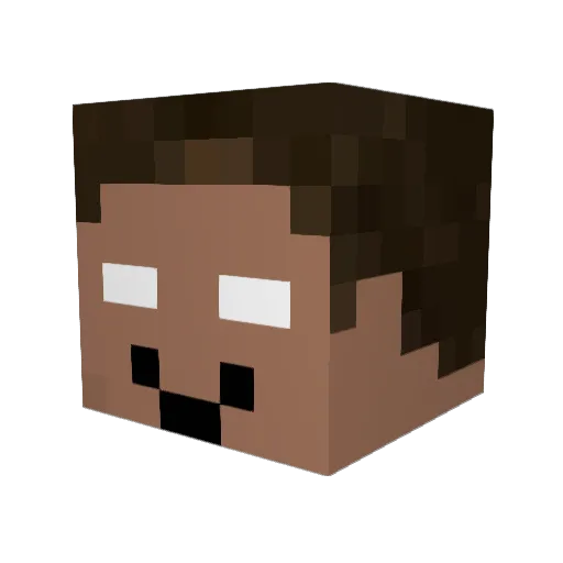 imeekxd Minecraft avatar head, 3D render