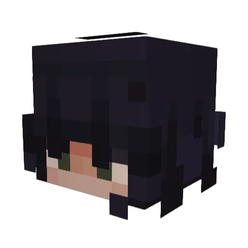 imeowlikeacat Minecraft avatar head, 3D render