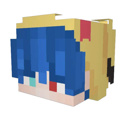imfrosty2 Minecraft avatar head, 3D render