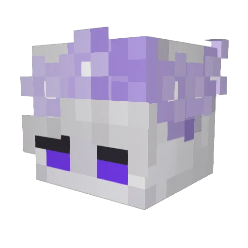 imgoneok Minecraft avatar head, 3D render