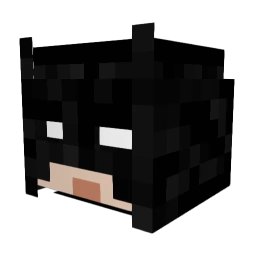 imgonnacuminu Minecraft avatar head, 3D render