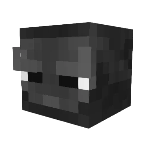 imgosspod Minecraft avatar head, 3D render
