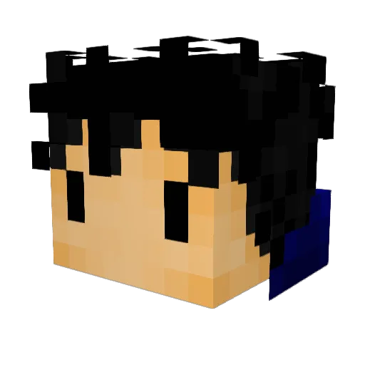 imhays Minecraft avatar head, 3D render