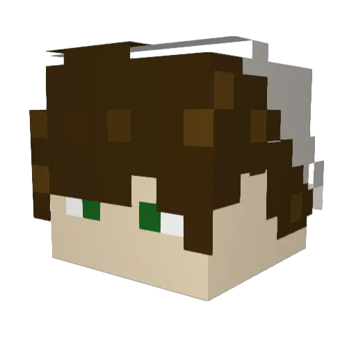 imhotep____ Minecraft avatar head, 3D render