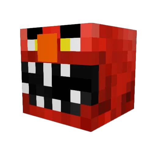 imightbehobo Minecraft avatar head, 3D render