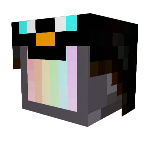 imirishmike Minecraft avatar head, 3D render