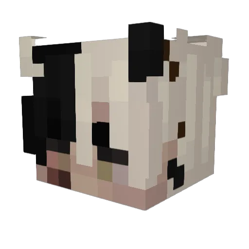 imjustseven Minecraft avatar head, 3D render