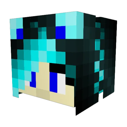 imkhalid777 Minecraft avatar head, 3D render