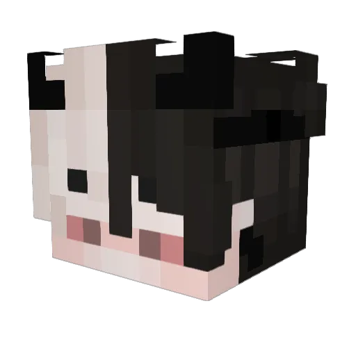imkiyan Minecraft avatar head, 3D render