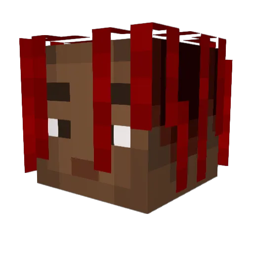 imkomp Minecraft avatar head, 3D render