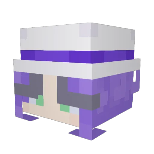 imkorean2 Minecraft avatar head, 3D render