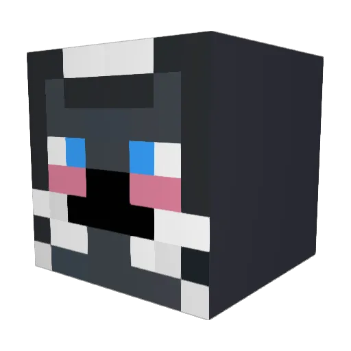 imluna205 Minecraft avatar head, 3D render