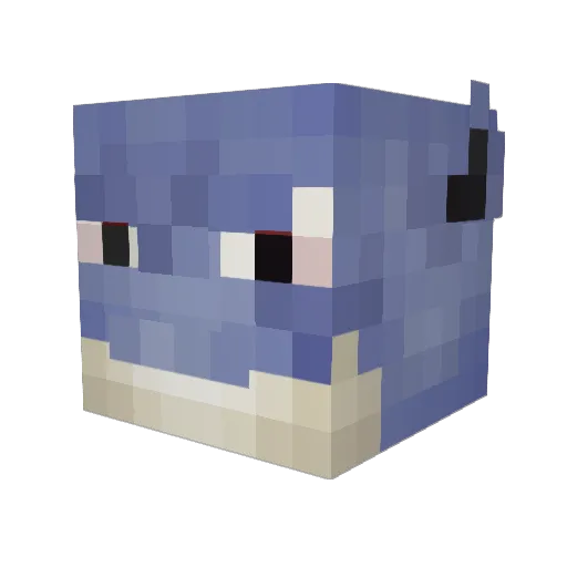 imm0rtal_1 Minecraft avatar head, 3D render