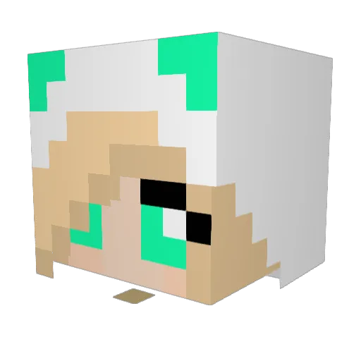 immortal4431 Minecraft avatar head, 3D render