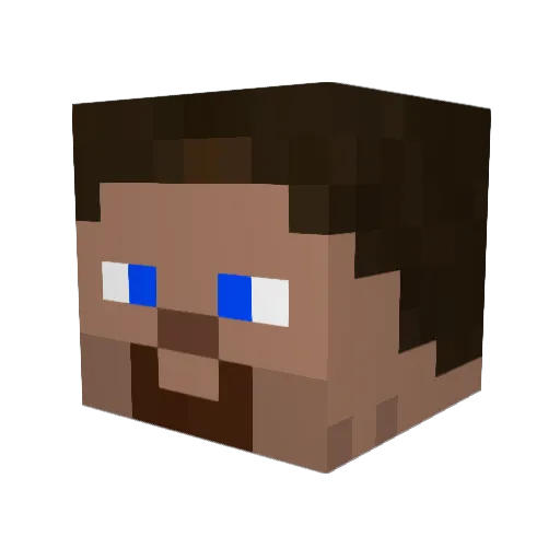 immune2shotz099 Minecraft avatar head, 3D render