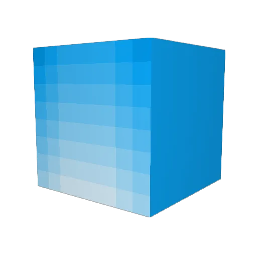 imnadaqq Minecraft avatar head, 3D render