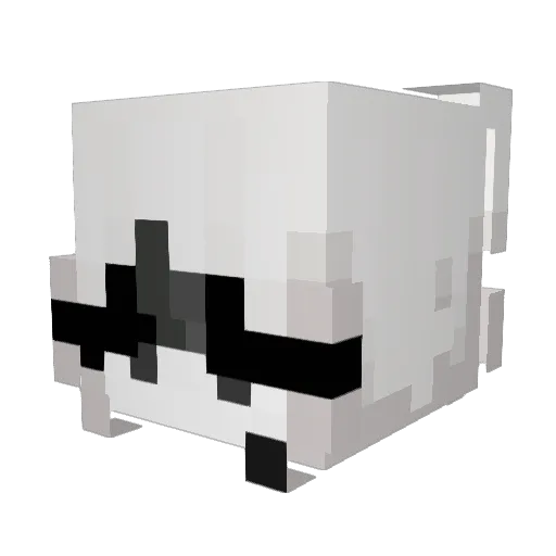 imnotkess Minecraft avatar head, 3D render