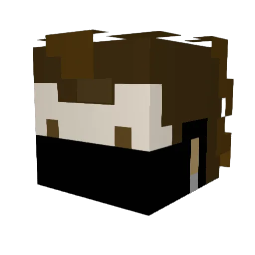 imnotmadyouare1 Minecraft avatar head, 3D render