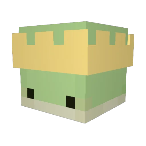 imnowitch Minecraft avatar head, 3D render