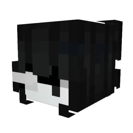 imnpkl Minecraft avatar head, 3D render