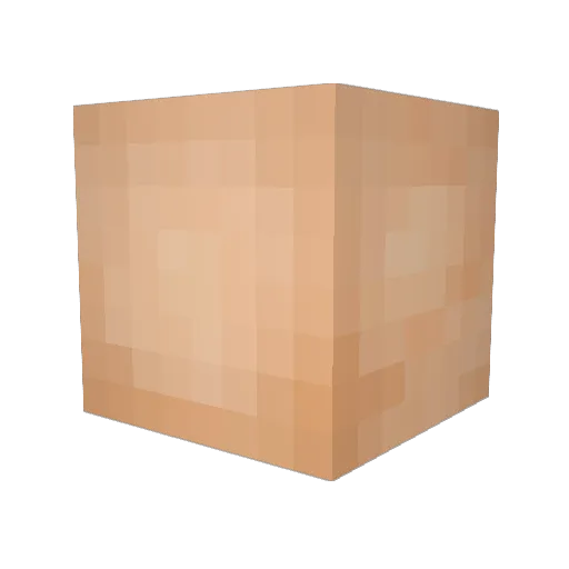 imogenruler Minecraft avatar head, 3D render