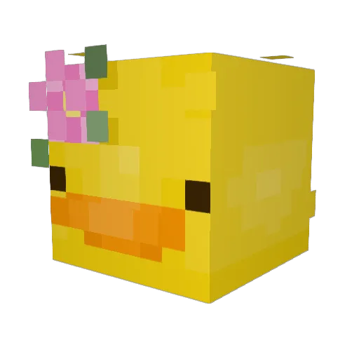 imogenwake Minecraft avatar head, 3D render