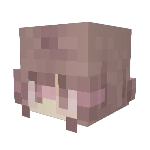 imol0828 Minecraft avatar head, 3D render