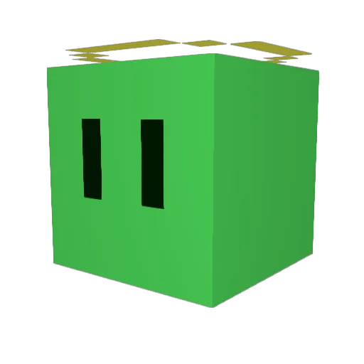 imomusi0213 Minecraft avatar head, 3D render