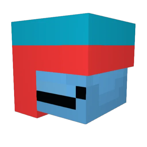 imomusi0816 Minecraft avatar head, 3D render