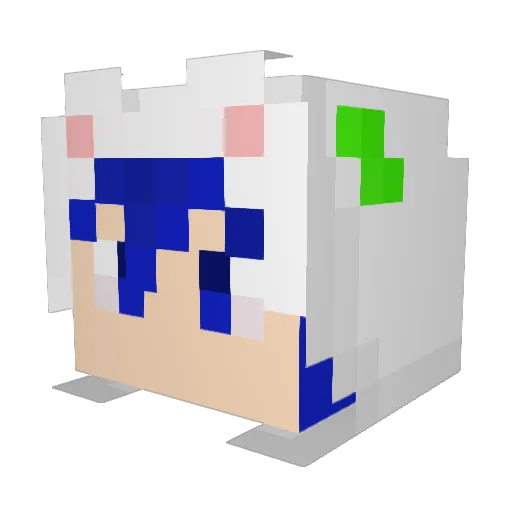imotori481 Minecraft avatar head, 3D render