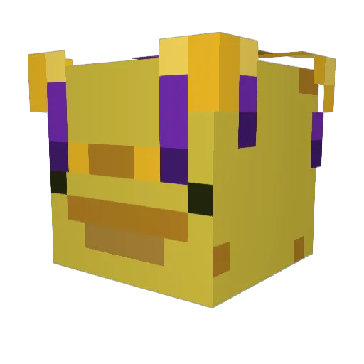 impainduck01 Minecraft avatar head, 3D render