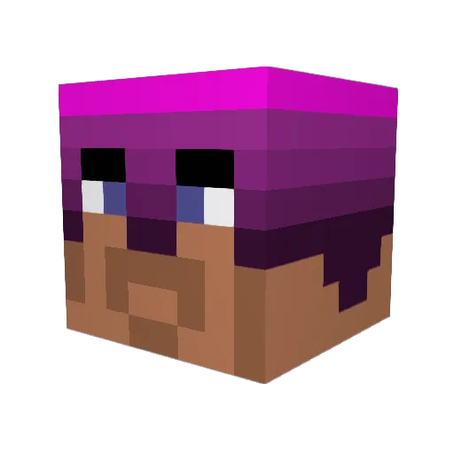 imperial36XD Minecraft avatar head, 3D render