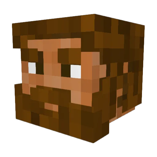 imperii333 Minecraft avatar head, 3D render