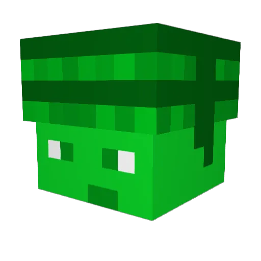 impgoat Minecraft avatar head, 3D render
