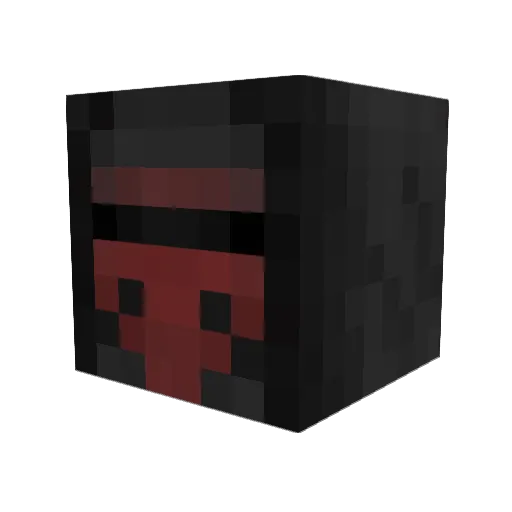 impl0sivemnd Minecraft avatar head, 3D render
