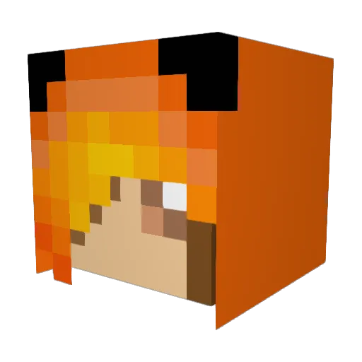 impoleon1997 Minecraft avatar head, 3D render