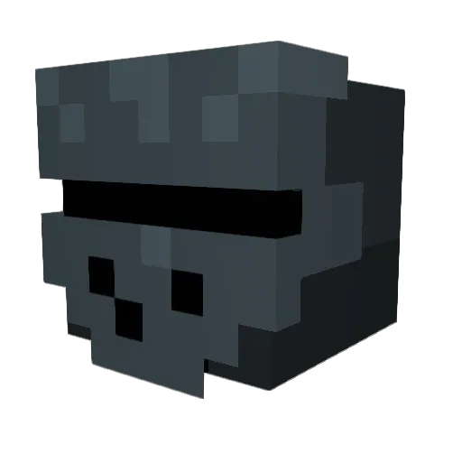 impossible909 Minecraft avatar head, 3D render