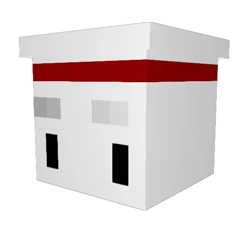 imricherthanyou Minecraft avatar head, 3D render