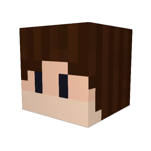 imrichrichard Minecraft avatar head, 3D render