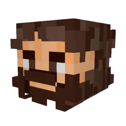 imroska1 Minecraft avatar head, 3D render