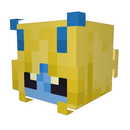imrottenfruit Minecraft avatar head, 3D render