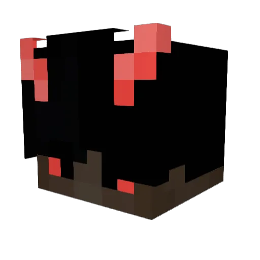 imshadowz_ Minecraft avatar head, 3D render