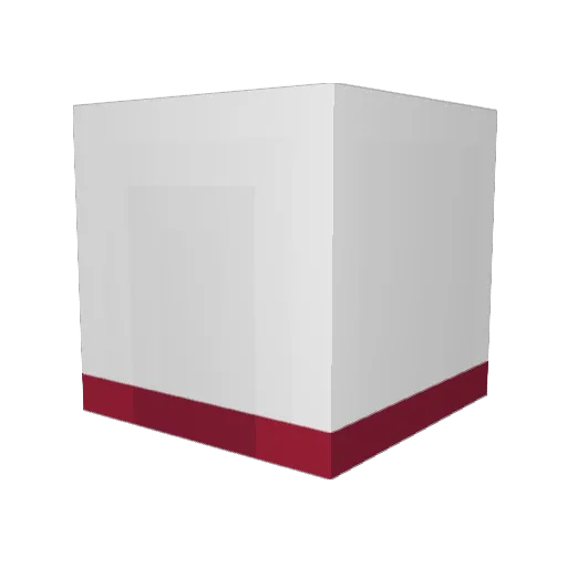 imsidney Minecraft avatar head, 3D render
