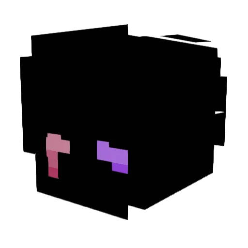 imsiw Minecraft avatar head, 3D render
