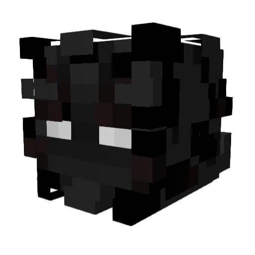 imtana Minecraft avatar head, 3D render