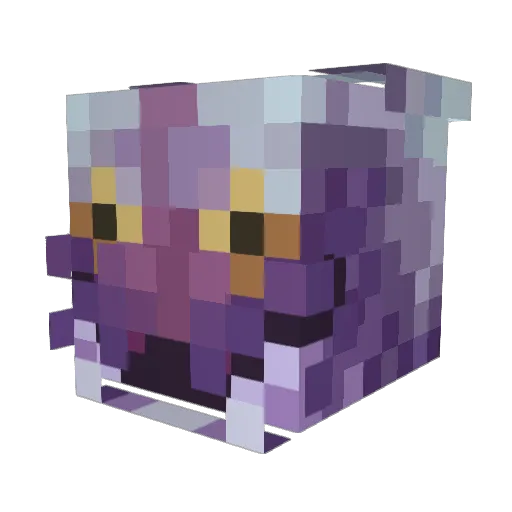 imtart Minecraft avatar head, 3D render